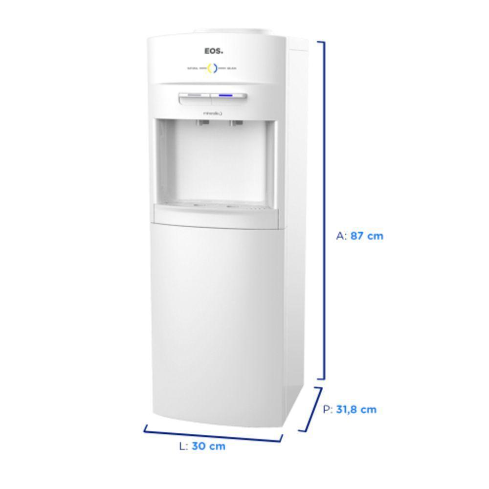 Bebedouro Eos Coluna Garrafao Compressor - B197690 Branco 220V - 4