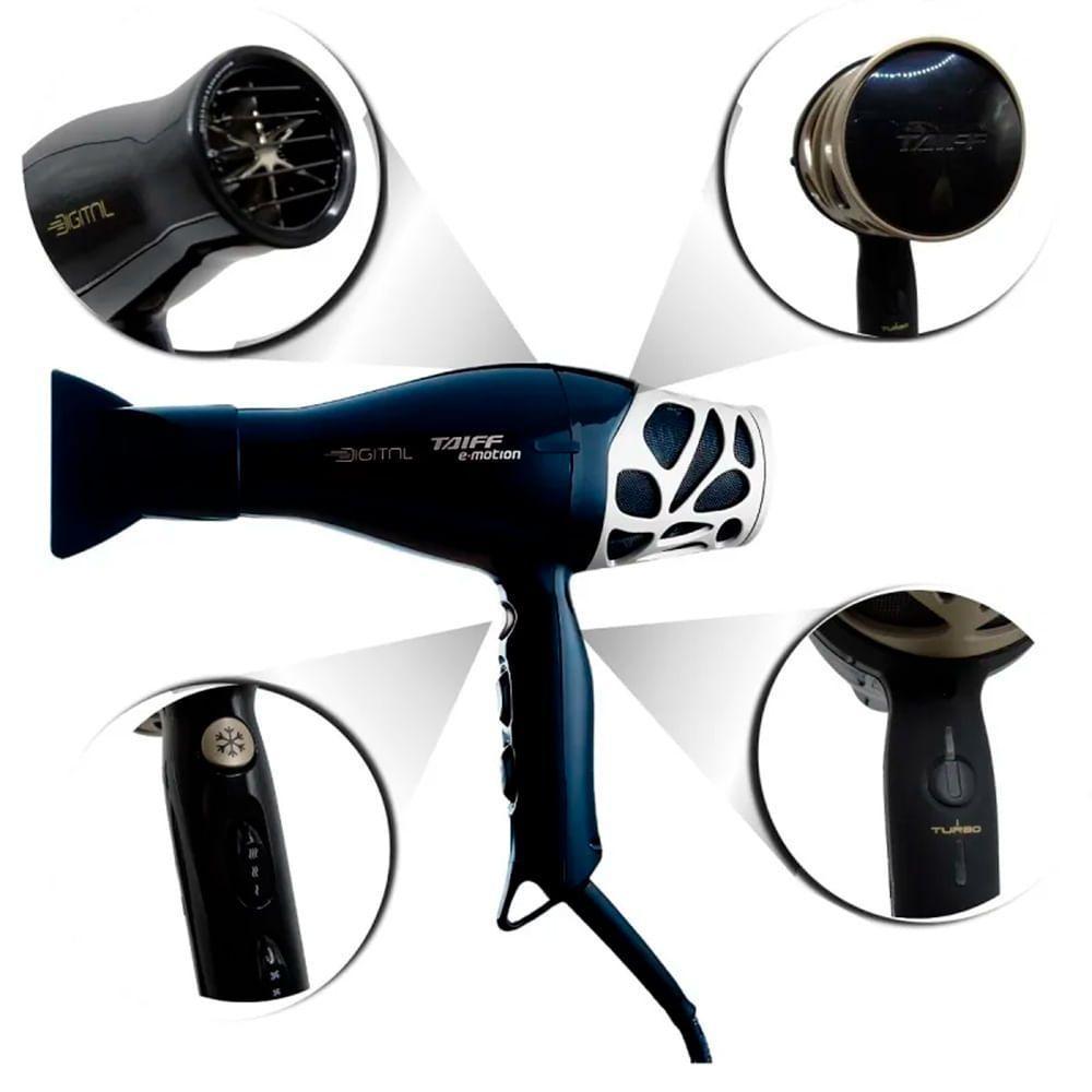 Taiff Secador Digital E-Motion 2500W Secador De Cabelo 220V - 3