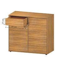 Cômoda Dieci 10 Gavetas Mdp 15 Mm Corrediça Telescópica + Fecho Toque Freijó - 8