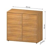 Cômoda Dieci 10 Gavetas Mdp 15 Mm Corrediça Telescópica + Fecho Toque Freijó - 9