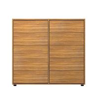 Cômoda Dieci 10 Gavetas Mdp 15 Mm Corrediça Telescópica + Fecho Toque Freijó - 10