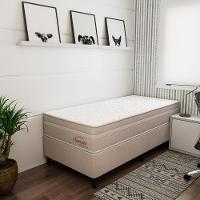 Cama Box Solteiro (88x188) D26 Creme Suécia Topazio Colchões - 1