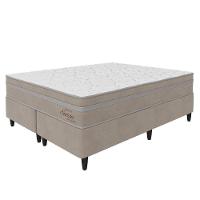 Cama Box Queen (158x198) D26 Creme Suecia Pocket Topazio Colchões - 3