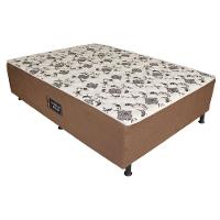 Cama Box Casal Conjugada (138x188) D28 Cacau Roma Design Colchões - 2