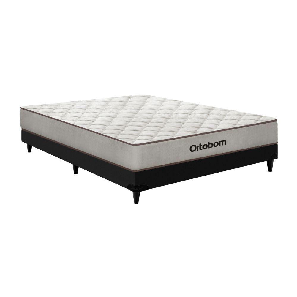 Cama Box Casal (138x62) D20 Robust Dupla Face Bage-preto Ortobom - 2