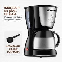 Cafeteira Elétrica Mondial Dolce Arome Thermo Inox C-33 Jt 24 Xícaras Preto Inox 110V - 6