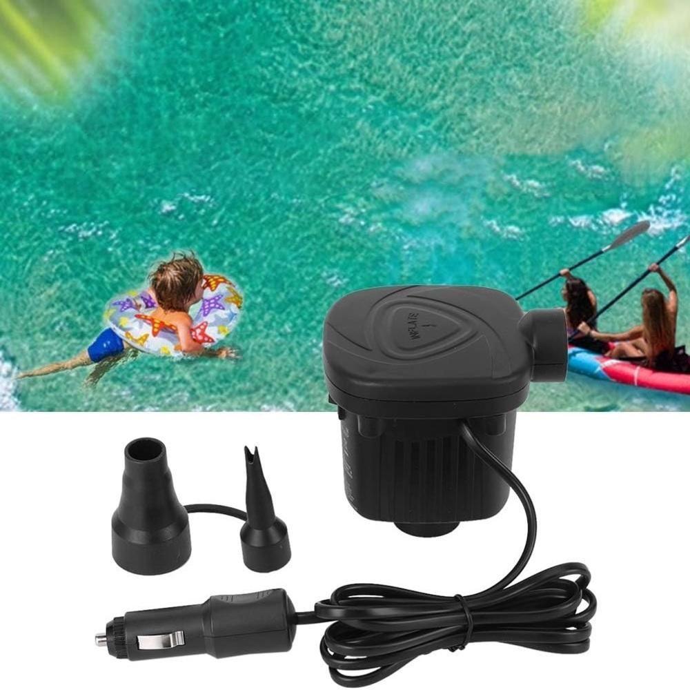 Bomba De Ar Eletrica Para Carro 12v Inflador Desinflador 50w Automatico Camping Colchao Boias Barco Inflaveis - 6