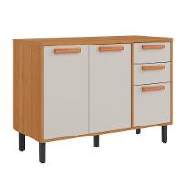 Balcão De Cozinha 3 Portas 2 Gavetas Cinamomo-off White Napoles Itatiaia - 2