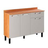 Balcão De Cozinha 3 Portas 1 Gaveta Cinamomo-off White Vegas Itatiaia - 2