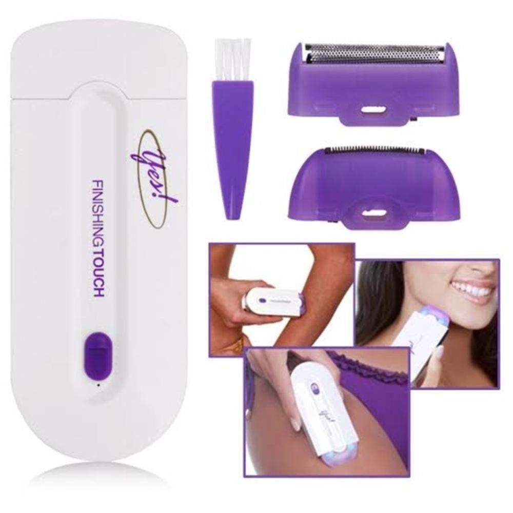 Depilador Led Laser Removedor De Pelos Sensor Feminino Touch Light Sem Dor Para Rosto Perna Braco E Virilha Sem Fio Reca - 2