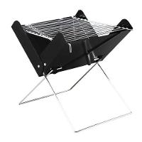 Churrasqueira Portatil A Carvao Dobravel Camping Praia Slim Completa - 6