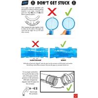 Kit Pista De Corrida Tubular Autodromo Tubos Para Carrinho Infantil Expansivel 26 Peças - 3