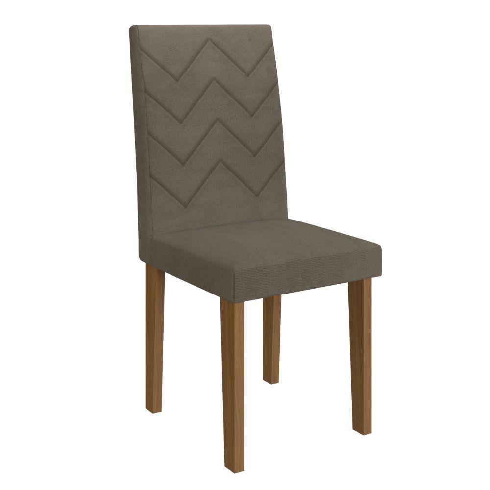 Mesa De Jantar 4 Cadeiras Freijó-off White Miami Indekes Ni - 4