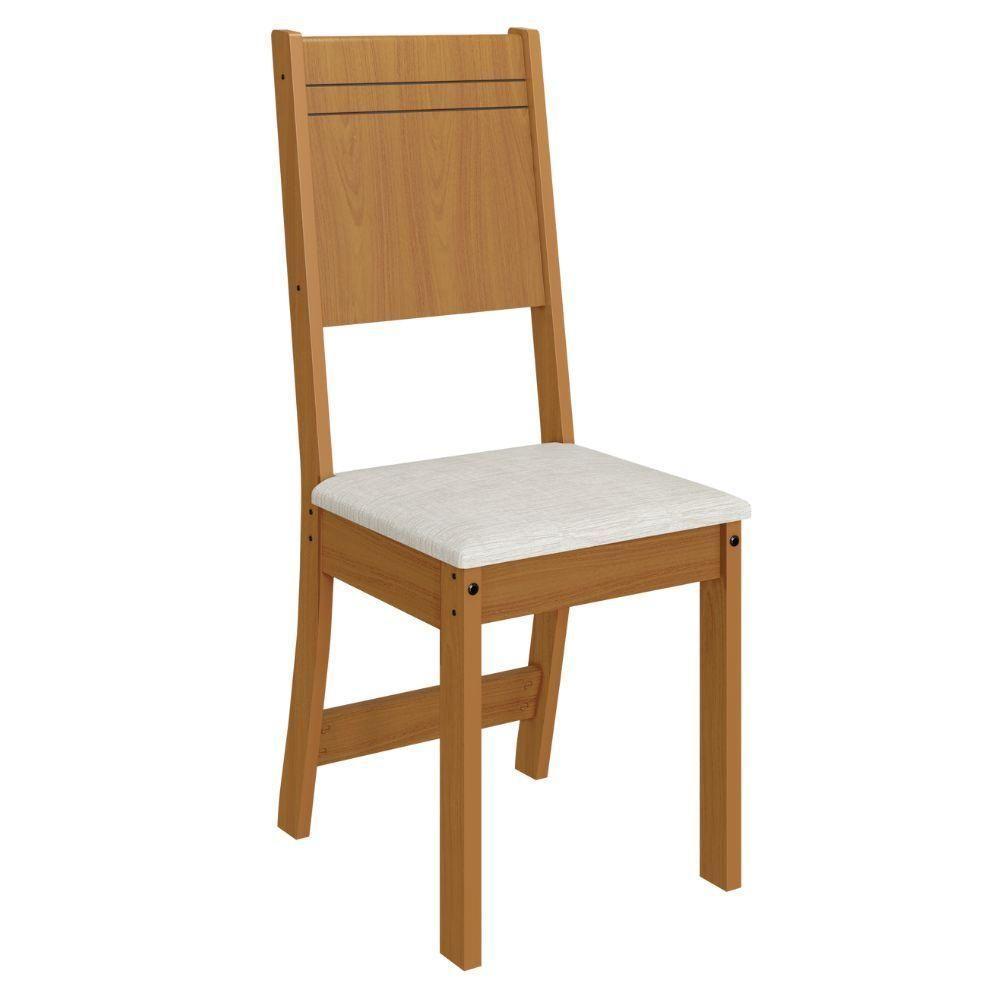 Mesa De Jantar 4 Cadeiras Freijo-off White Evora Indekes - 4