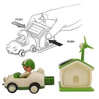 Kit Robô Carrinho E Casa Solar Brinquedo Infantil 3 Em 1 Robótica Com Catavento Educativo Recarregável - 5