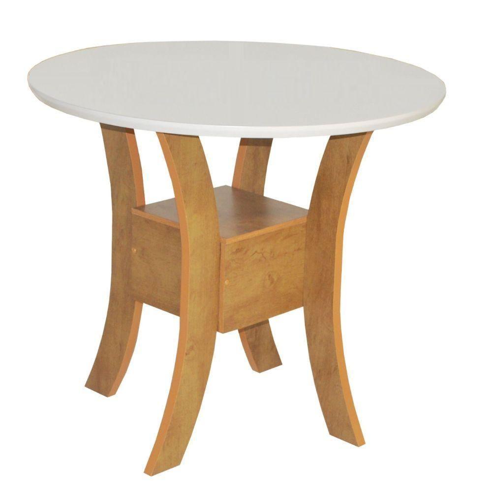 Mesa De Jantar 4 Cadeiras Freij?-off White Ayla M?veis S?o Carlos Madeira - 3