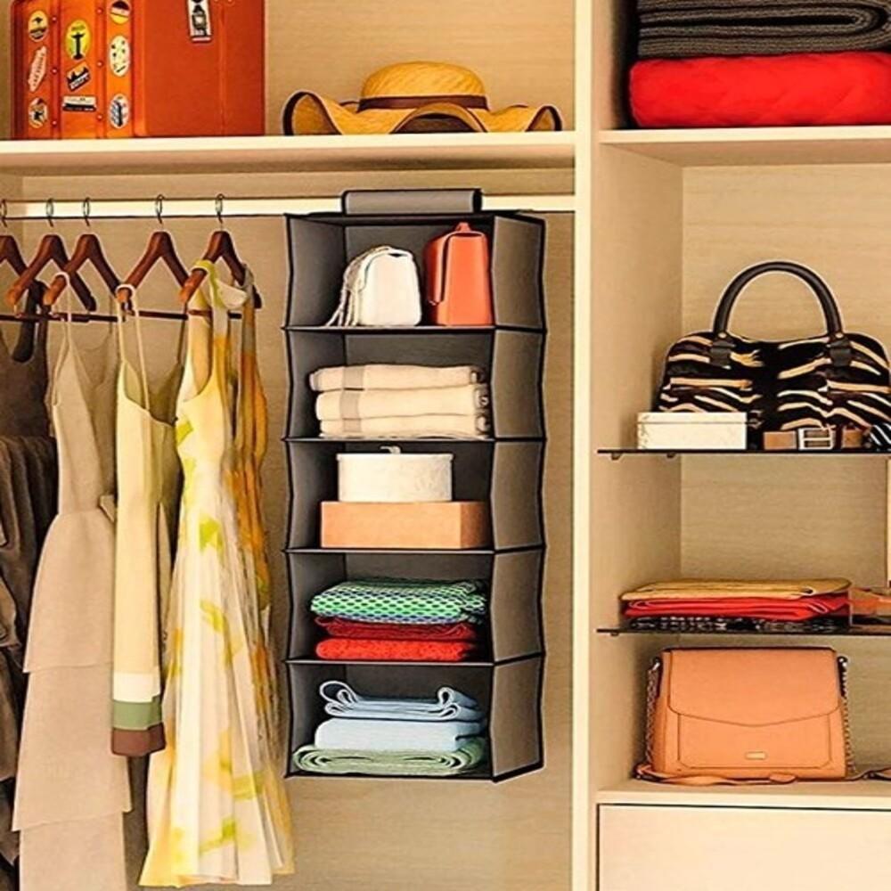 Sapateira Guarda Roupa Armário Cabide Organizador 5 Prateleiras Multiuso Closet - 6