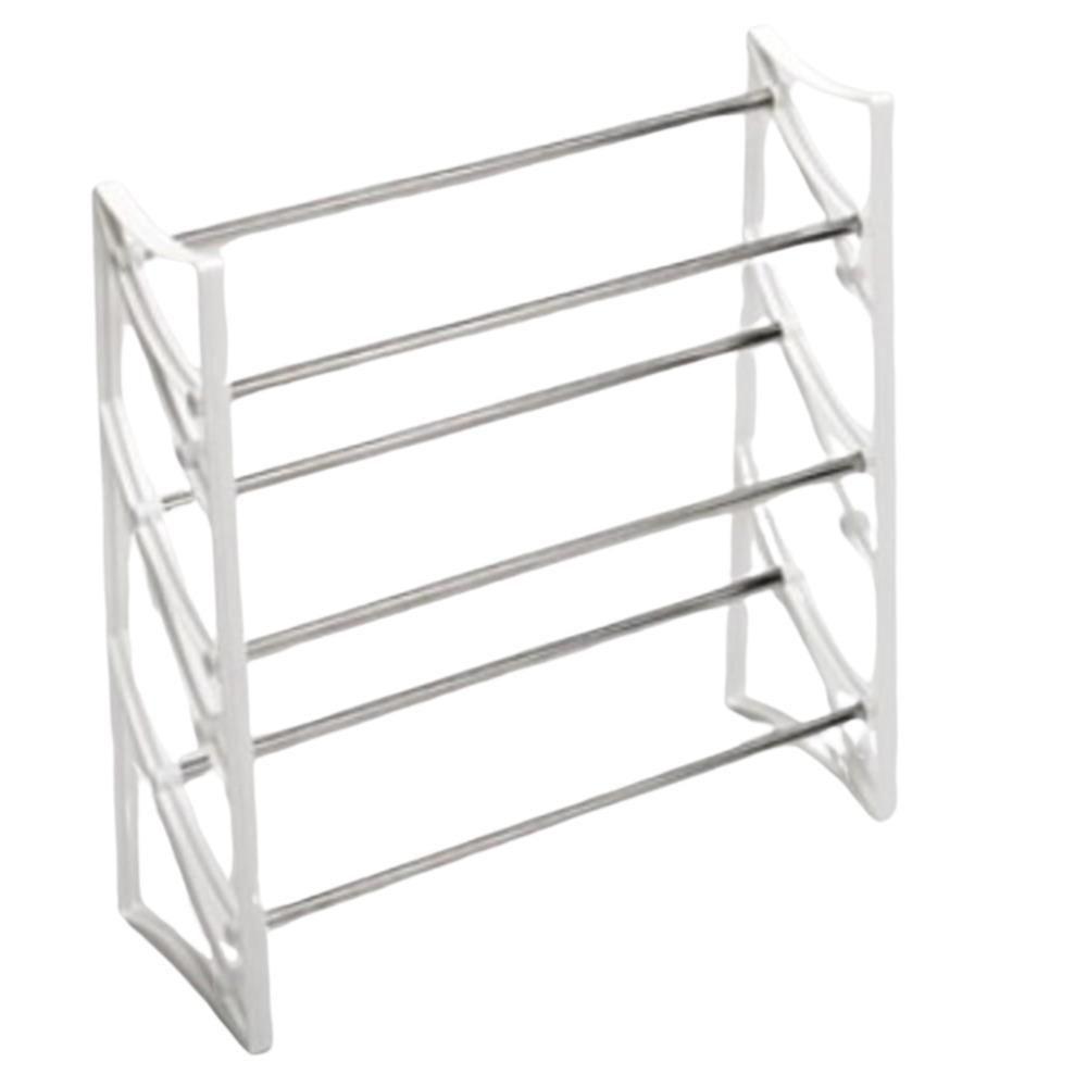 Sapateira Multifuncional 2 Em 1 Ampliável 9 Pares Salto Alto Rack Estante 18 Tênis Sapatos - 1