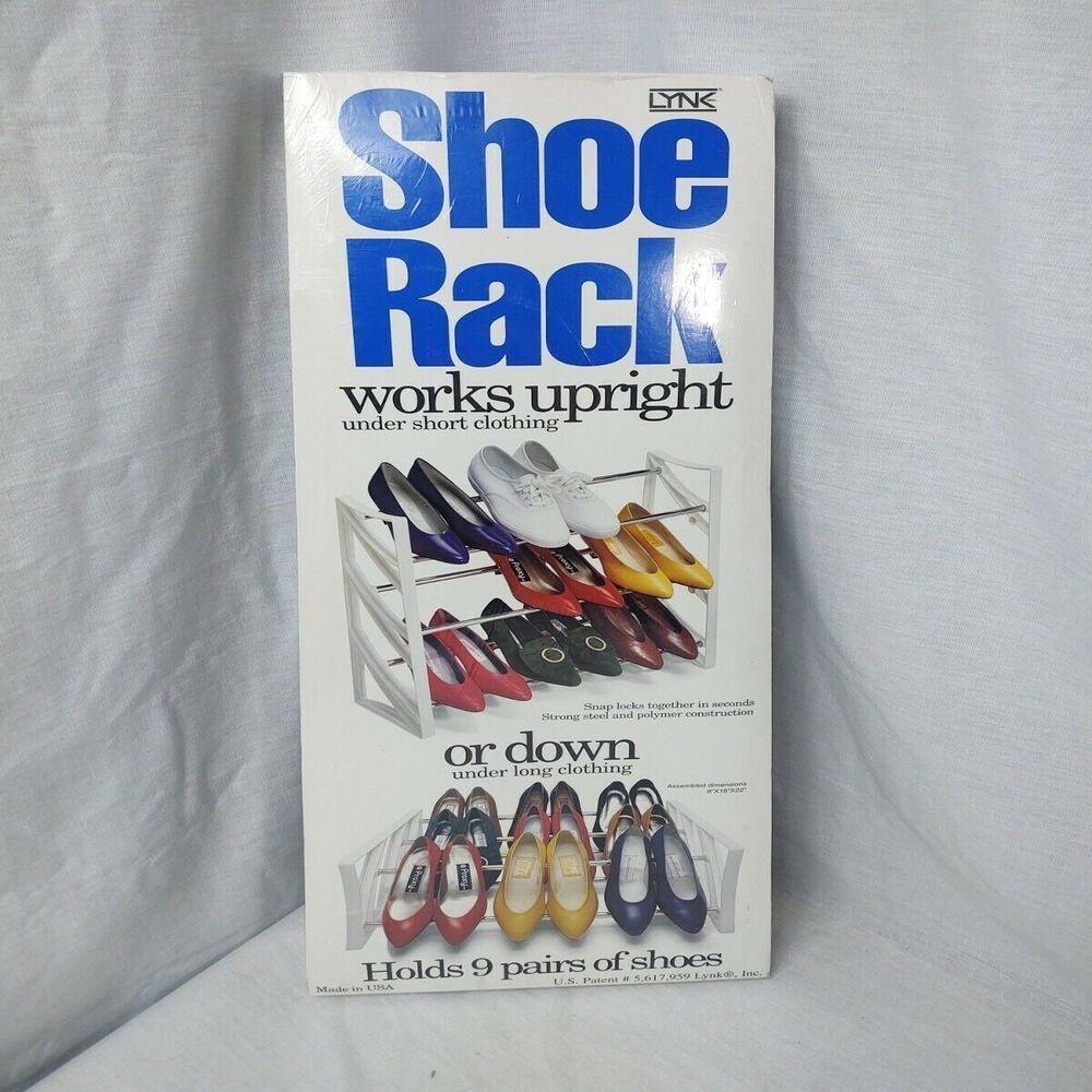 Sapateira Multifuncional 2 Em 1 Ampliável 9 Pares Salto Alto Rack Estante 18 Tênis Sapatos - 2