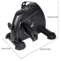 Bicicleta Fisioterapia Ergometrica Mini Bike Simulador Digital Lcd Para Braços E Pernas Portatil Profissional