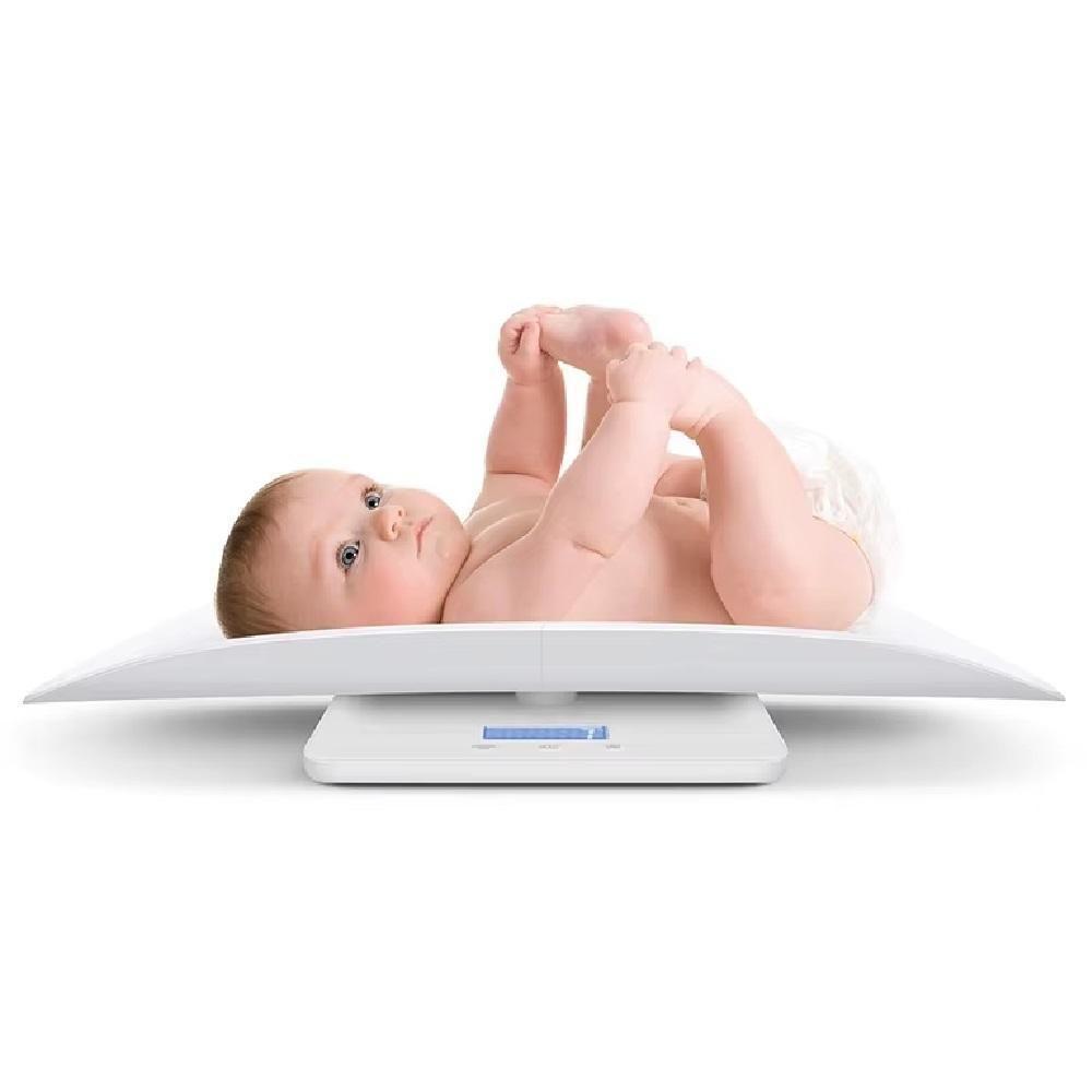 Balanca Digital De Bebe Pediatrica Adulto Infantil 2 Em 1 Lcd Baby Mamae Pet Veterinario 100kg 2 Touch - 5