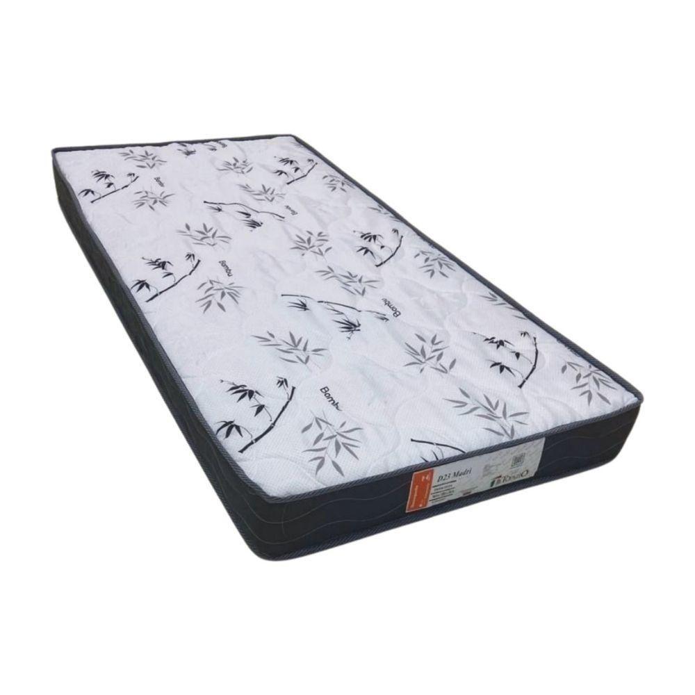Colchão Solteiro (88x188) D23 Preto Madri Topázio Colchões - 1