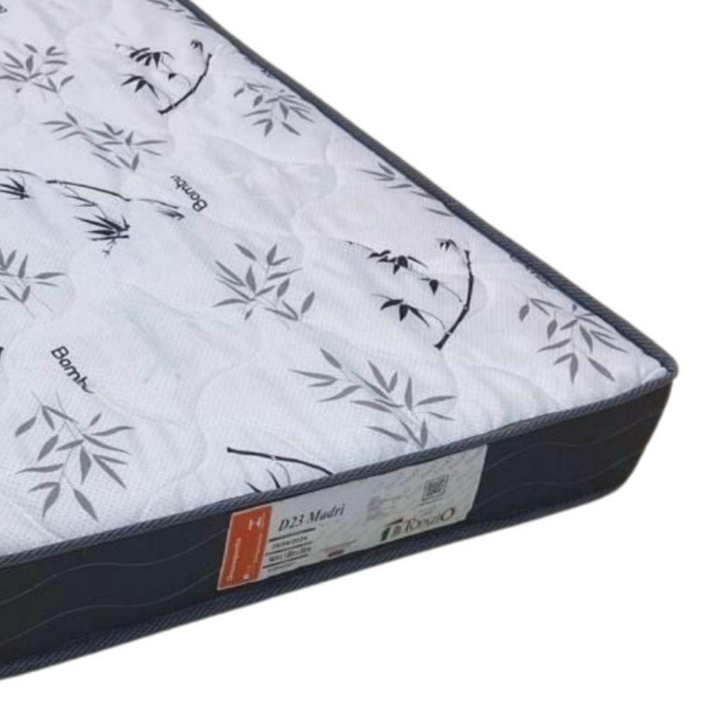 Colchão Solteiro (88x188) D23 Preto Madri Topázio Colchões - 2