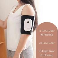 Massageador Braço Perna Panturilha Portatil Eletroestimulacao Massagem Fisioterapia Muscular Compressao Eletrica Sem Fio