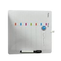 Lousa De Planejamento Semanal Quadro Magnético Planner Multiuso Tarefas Recados Anotações Aviso Completa Caneta Ímã - 2