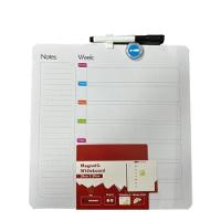 Lousa De Planejamento Semanal Quadro Magnético Planner Multiuso Tarefas Recados Anotações Aviso Completa Caneta Ímã - 5