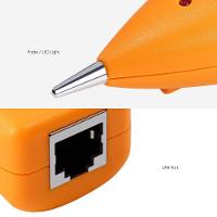 Kit Localizador Rastreador Identificador De Cabos Zumbidor Telefonia E Rede Completo Com Estojo