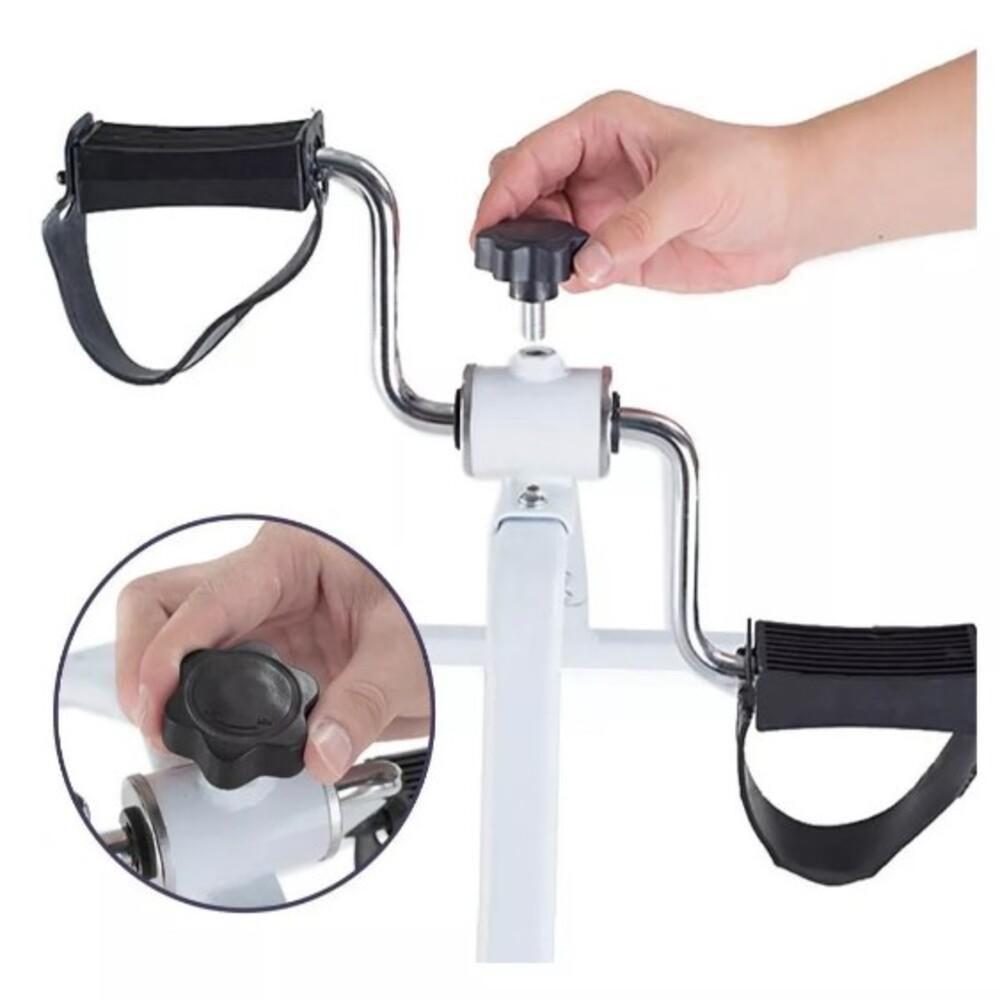 Mini Bike Fisioterapia Bicicleta Ergometrica Simulador Para Braços E Pernas Portatil - 5