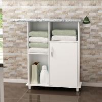 Tábua De Passar Roupa Com 1 Porta Florence Branca Notável Móveis Branca - 1