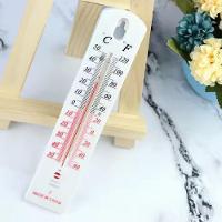 Termômetro Ambiente De Parede Casa Sauna Escritório Sítio Interno Externo Analógico Higrômetro Escala °C E °F - 2
