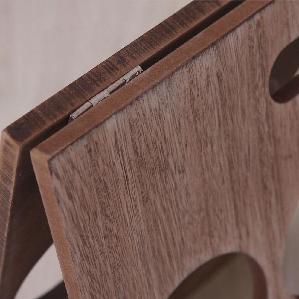 Suporte Vinhos Adega Em Madeira 6 Garrafas Mesa Bancada Retratil Decorativo Premium - 4