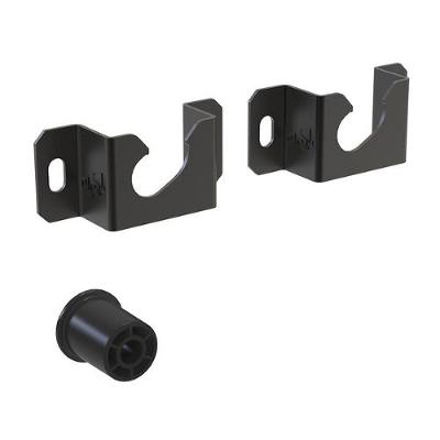 Suporte De Parede Fixo Para Tvs De 14" A 100" Uni88 Preto Elg