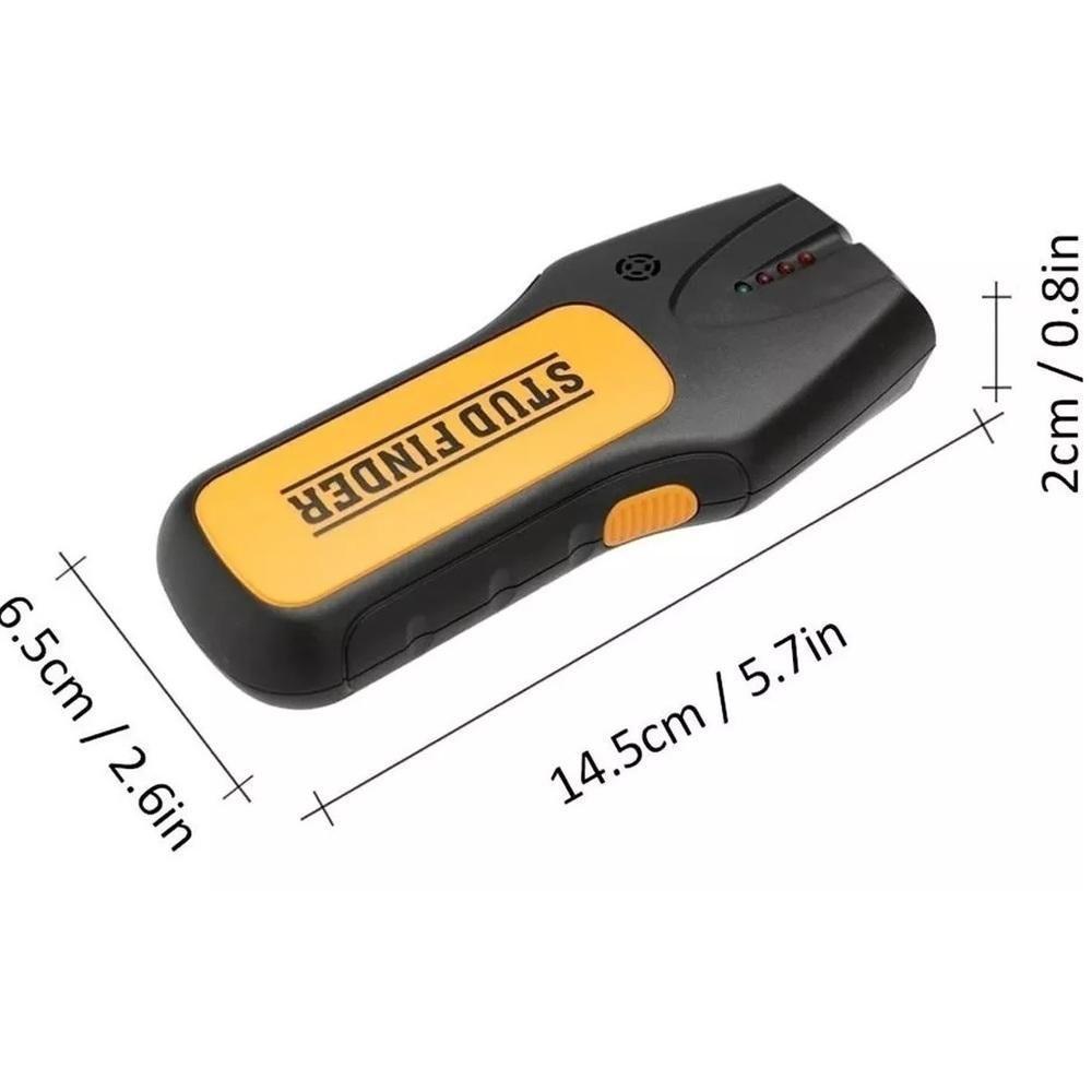 Scanner Parede Detector Materiais Obstaculos Fios Vigas Canos Metais Madeira Sensor Eletronico Alarme Visual Sonoro - 6