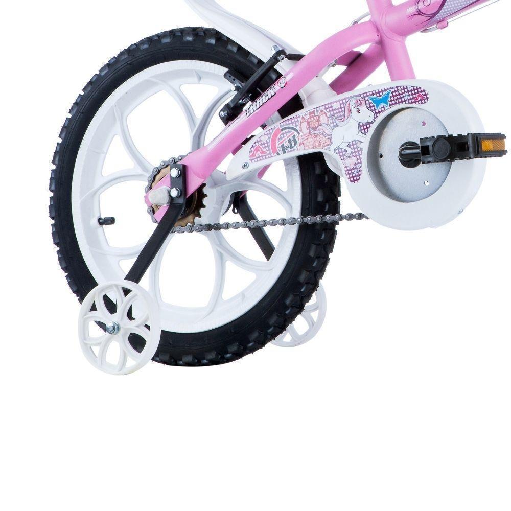 Bicicleta Infantil Track E Bikes Pink Pw Aro 16 Freio V-brake Rosa - 3