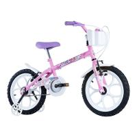 Bicicleta Infantil Track E Bikes Pink Pw Aro 16 Freio V-brake Rosa - 1