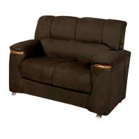 Conjunto De Sofá 3x2 Lugares Styllus Café Bello Estofados Inca Marrom - 4