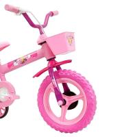 Bicicleta Infantil Track E Bikes Arco-Íris Aro 12 Freios A Tambor Rosa Rosa - 2