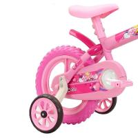 Bicicleta Infantil Track E Bikes Arco-Íris Aro 12 Freios A Tambor Rosa Rosa - 3