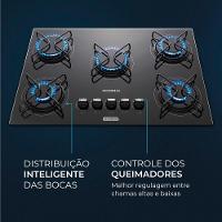 Cooktop 5 Bocas Mondial Automático CTG-02 Preto - 3