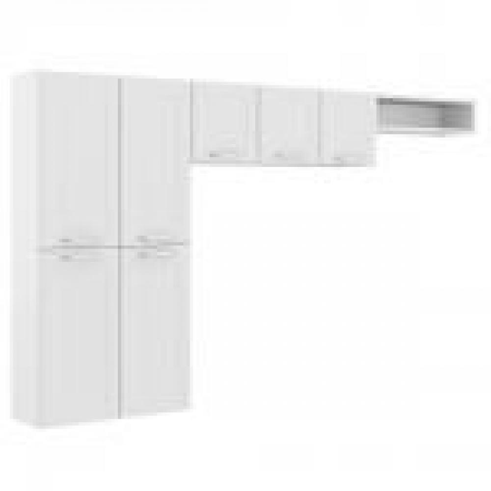 Cozinha Compacta 7 Portas Em Aço Branca Dona Maria Bertolini - 2