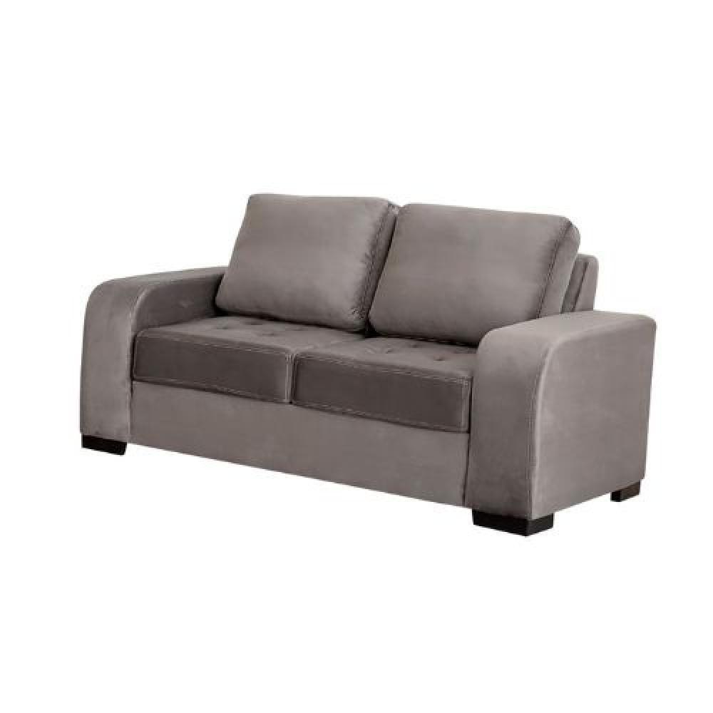 Conjunto De Sofá 3x2 Lugares Cinza Londres Design Estofados - 4