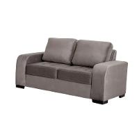 Conjunto De Sofá 3x2 Lugares Cinza Londres Design Estofados - 4