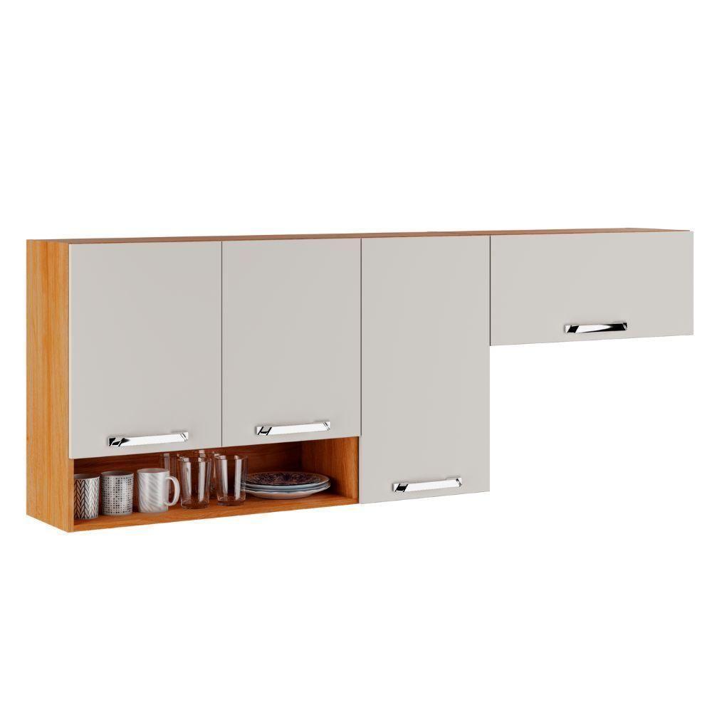 Cozinha Compacta 8 Portas Cinamomo-off White Vegas Itatiaia - 6