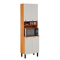 Cozinha Compacta 8 Portas Cinamomo-off White Vegas Itatiaia