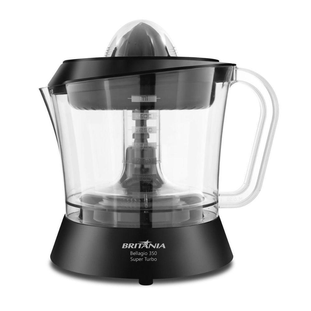 Espremedor De Frutas Britânia 1,5L 35W Super Turbo 350 Preto 220V - 5