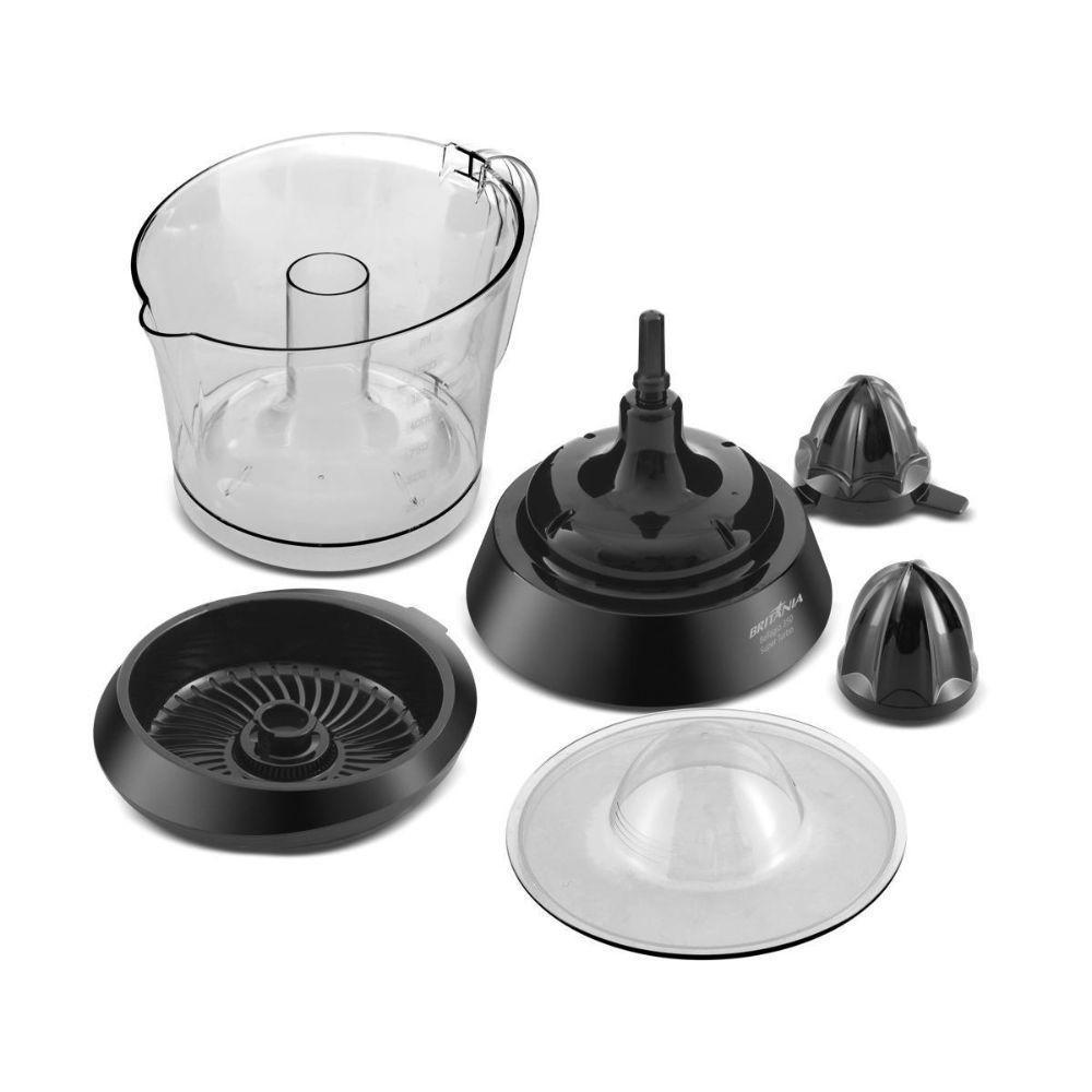 Espremedor De Frutas Britânia 1,5L 35W Super Turbo 350 Preto 220V - 8